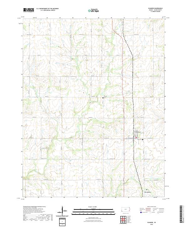 USGS Topographic Map – Elsmore