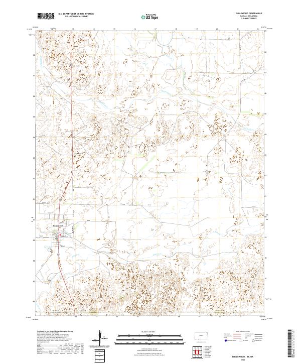 USGS Topographic Map – Englewood