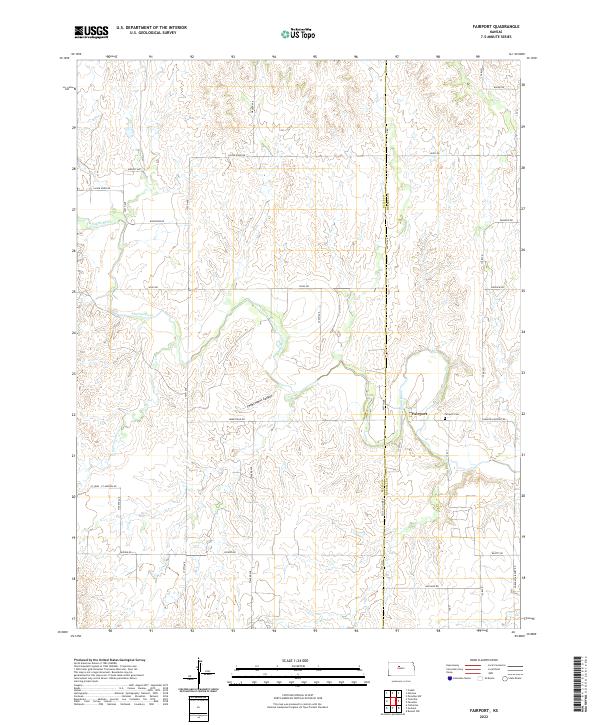 USGS Topographic Map – Fairport