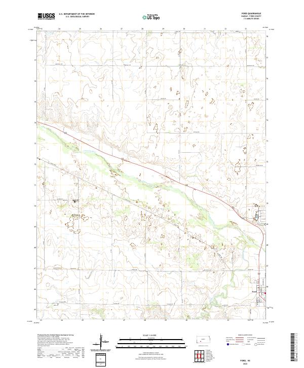 USGS Topographic Map – Ford