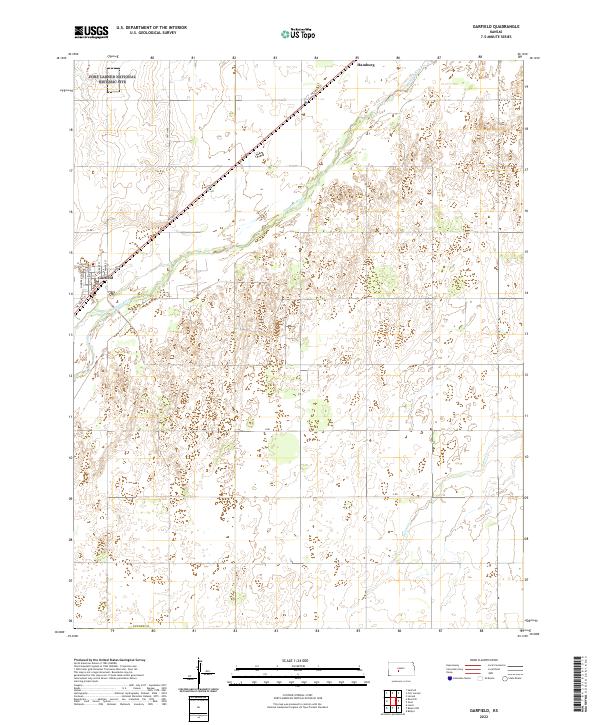 USGS Topographic Map – Garfield