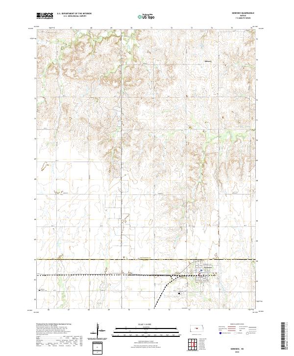 USGS Topographic Map – Geneseo