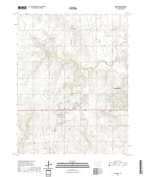USGS Topographic Map – Goddard