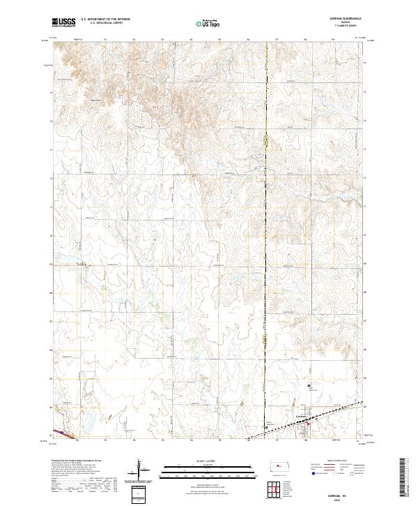 USGS Topographic Map – Gorham