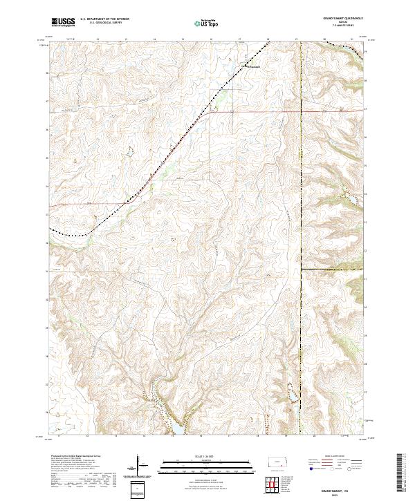 USGS Topographic Map – Grand Summit