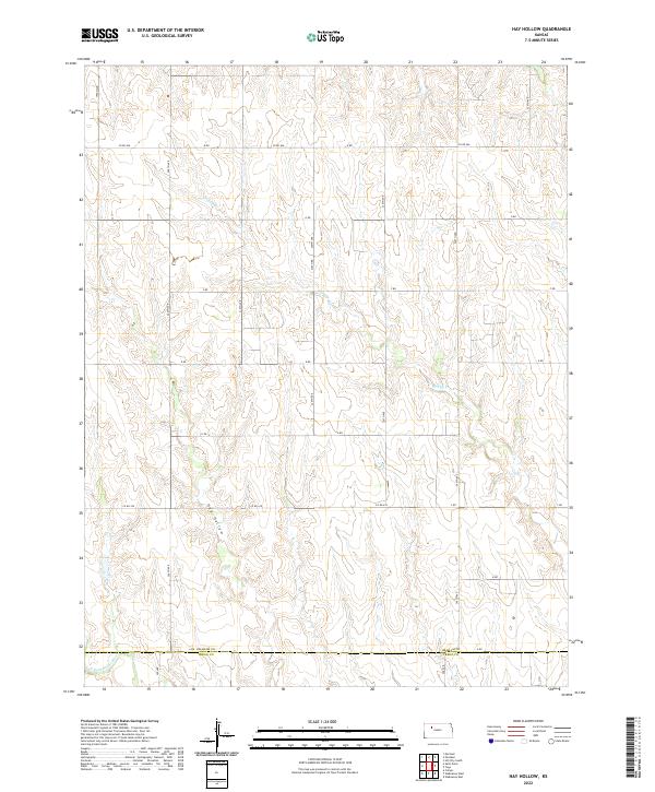 USGS Topographic Map – Hay Hollow