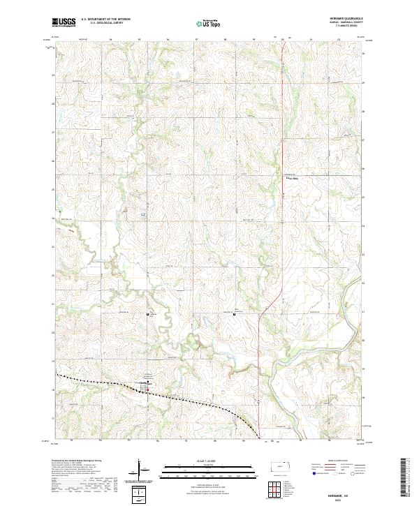 USGS Topographic Map – Herkimer