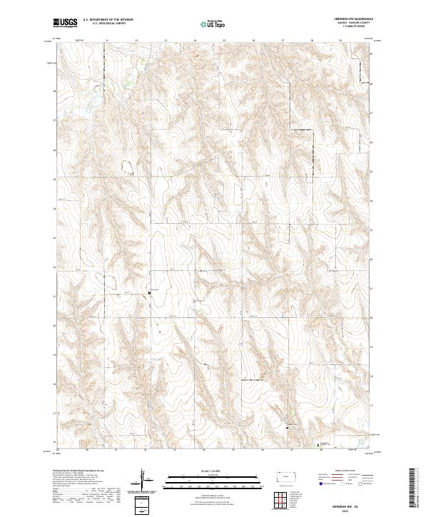 USGS Topographic Map – Herndon NW