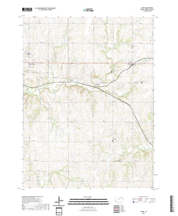 USGS Topographic Map – Home