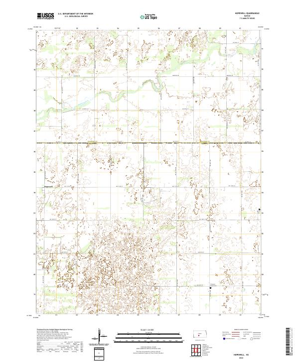 USGS Topographic Map – Hopewell