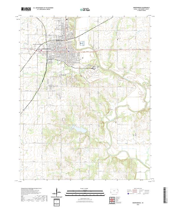 USGS Topographic Map – Independence