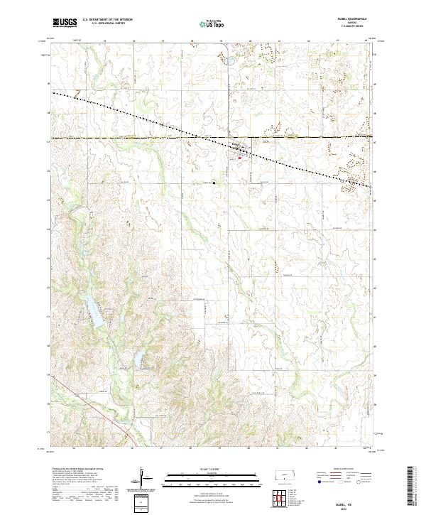 USGS Topographic Map – Isabel