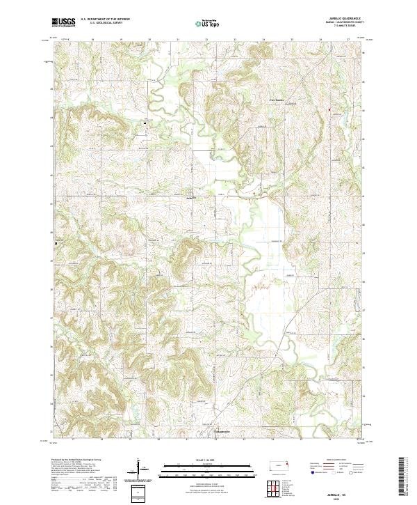 USGS Topographic Map – Jarbalo