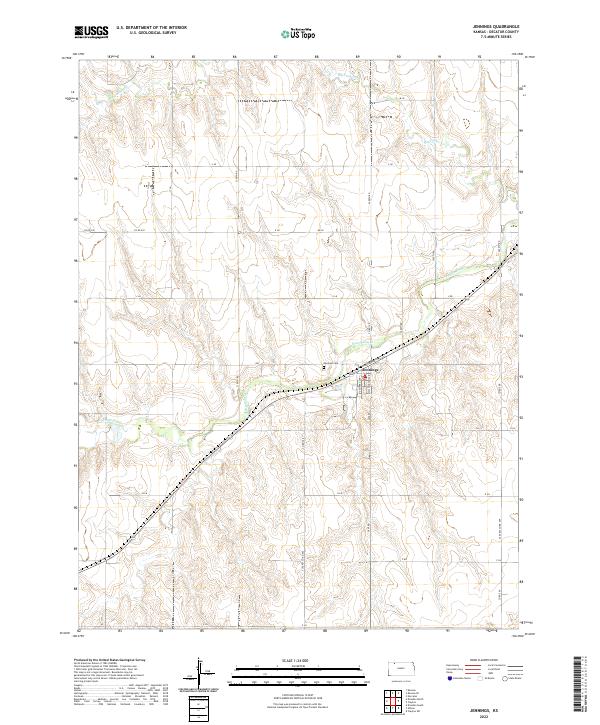 USGS Topographic Map – Jennings