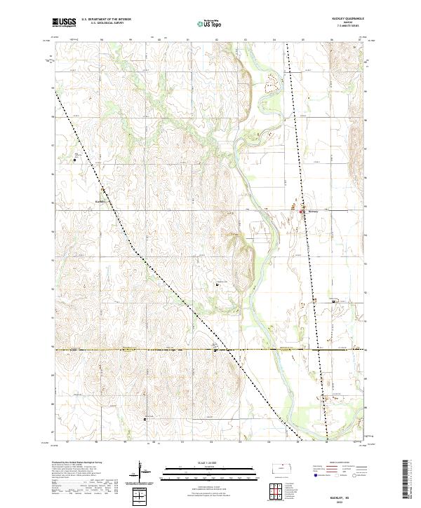 USGS Topographic Map – Kackley