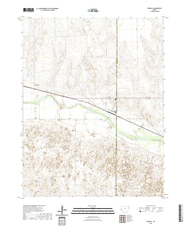 USGS Topographic Map – Kendall
