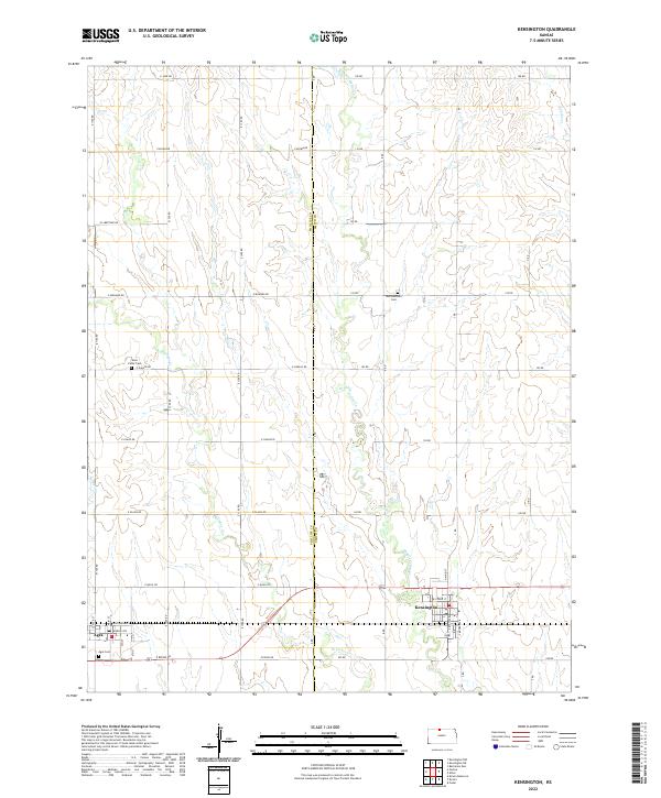USGS Topographic Map – Kensington