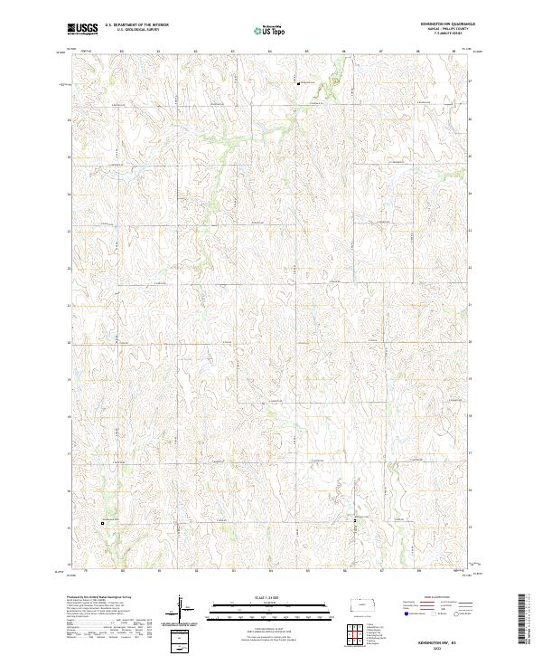 USGS Topographic Map – Kensington NW