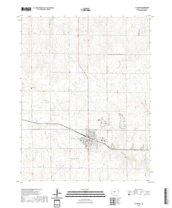 USGS Topographic Map – La Crosse