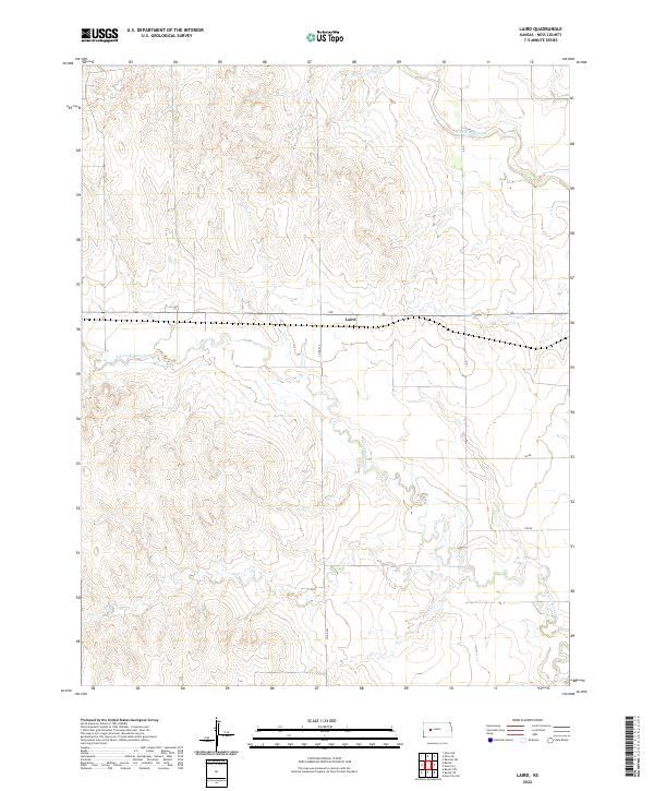 USGS Topographic Map – Laird
