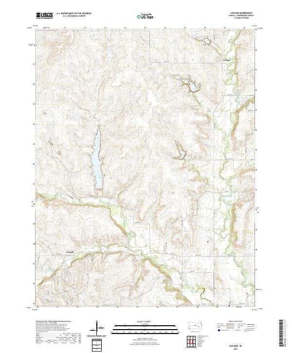 USGS Topographic Map – Lapland