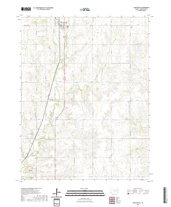 USGS Topographic Map – Lincolnville