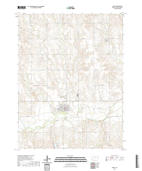 USGS Topographic Map – Logan