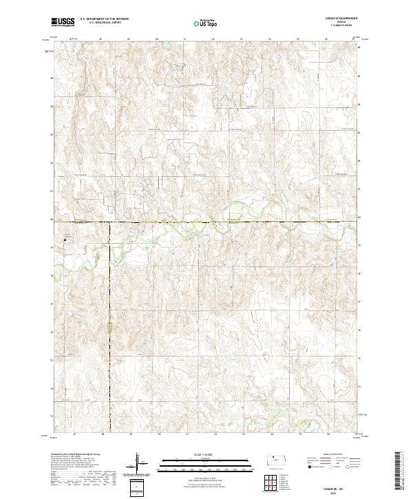 USGS Topographic Map – Logan SE