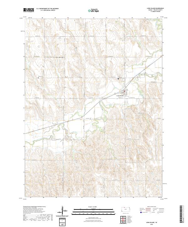 USGS Topographic Map – Long Island