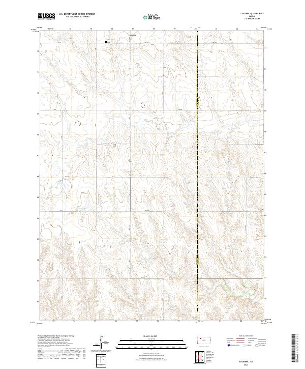 USGS Topographic Map – Lucerne