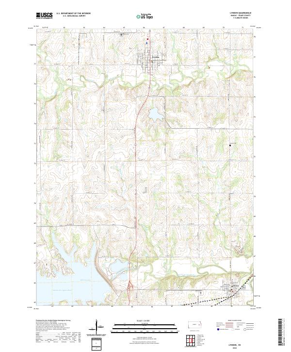 USGS Topographic Map – Lyndon