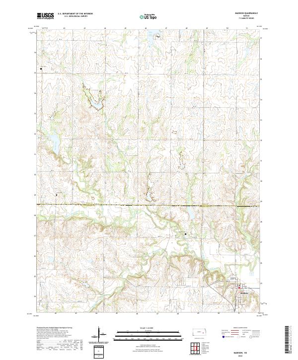 USGS Topographic Map – Madison