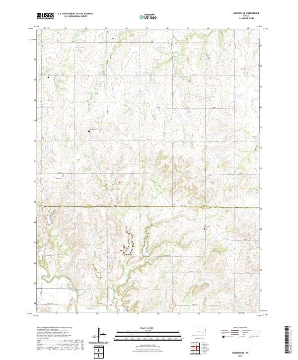 USGS Topographic Map – Madison NE
