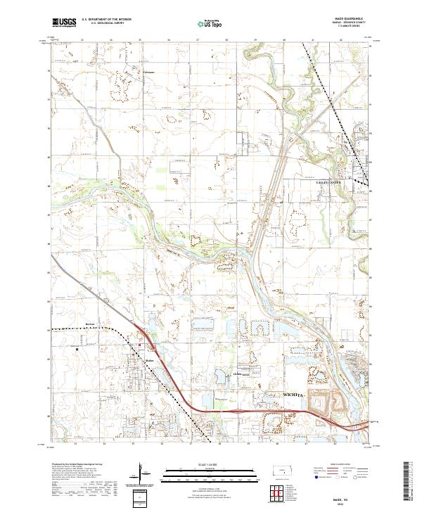 USGS Topographic Map – Maize
