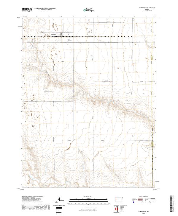 USGS Topographic Map – Marienthal