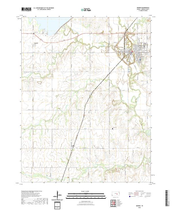 USGS Topographic Map – Marion
