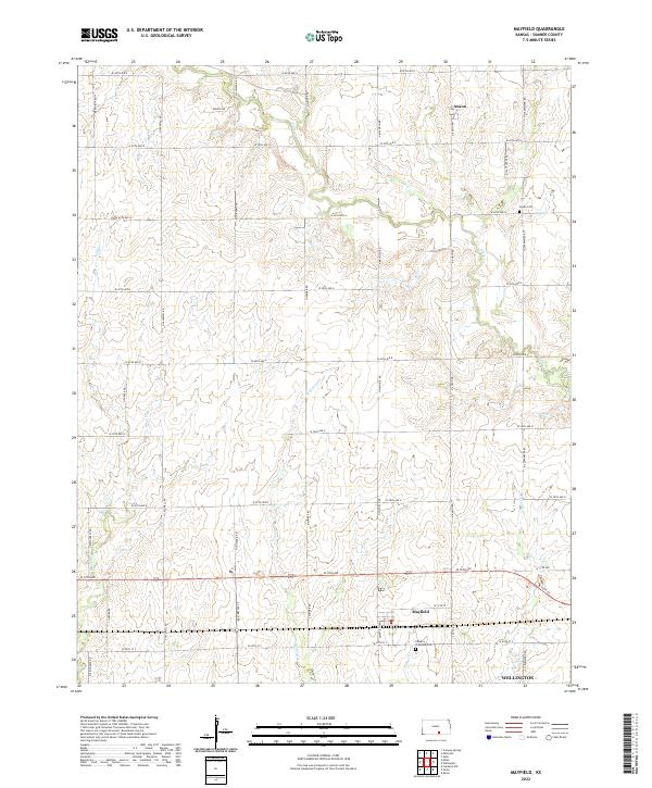 USGS Topographic Map – Mayfield