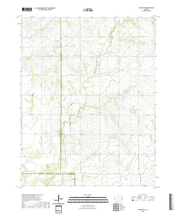 USGS Topographic Map – McCune NE
