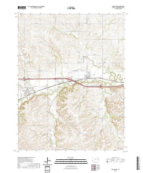 USGS Topographic Map – McFarland