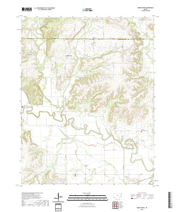 USGS Topographic Map – Middletown