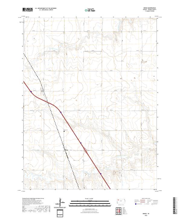 USGS Topographic Map – Mingo