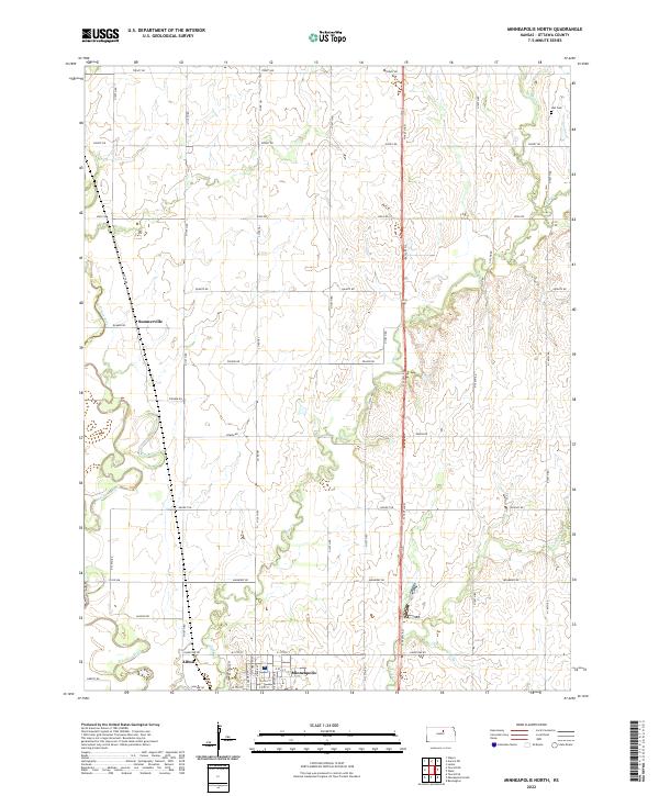 USGS Topographic Map – Minneapolis North
