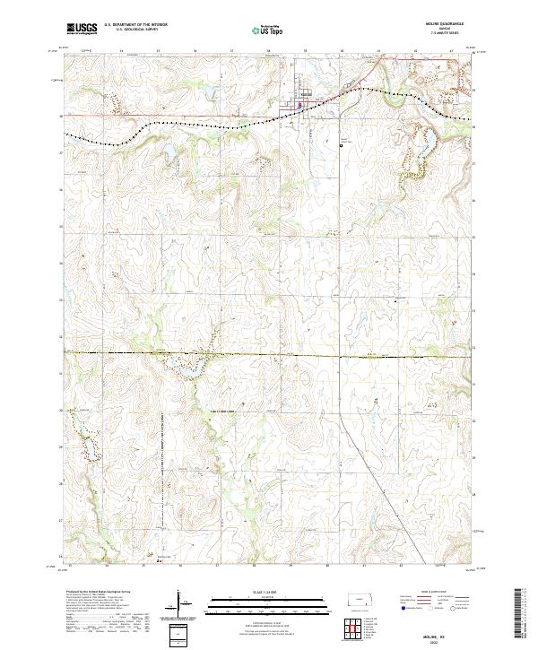 USGS Topographic Map – Moline