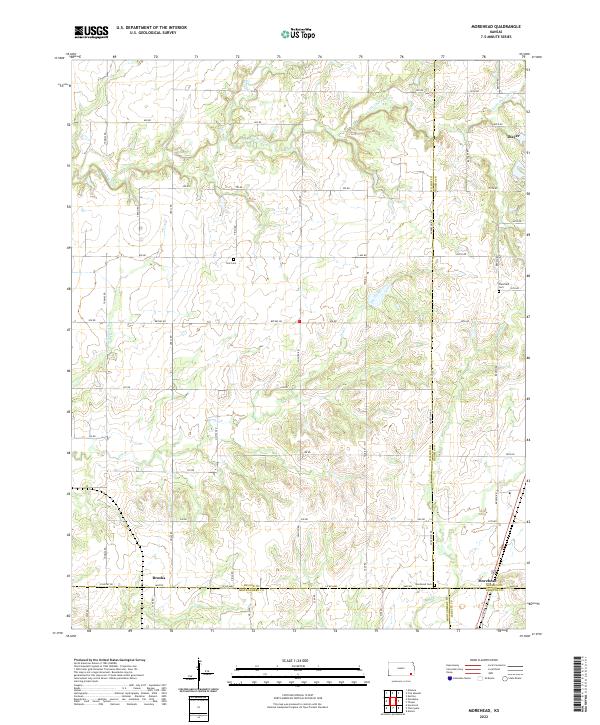 USGS Topographic Map – Morehead