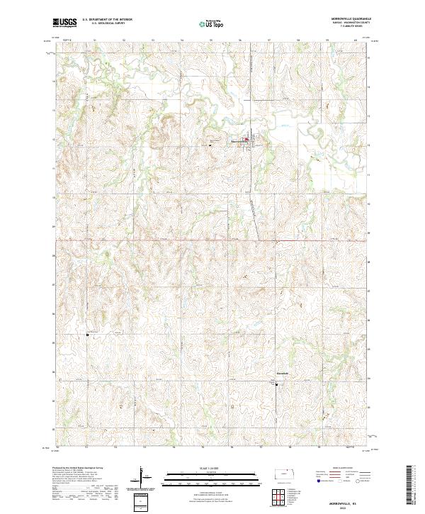 USGS Topographic Map – Morrowville