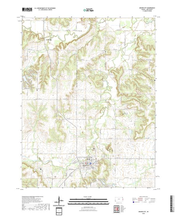 USGS Topographic Map – Mound City