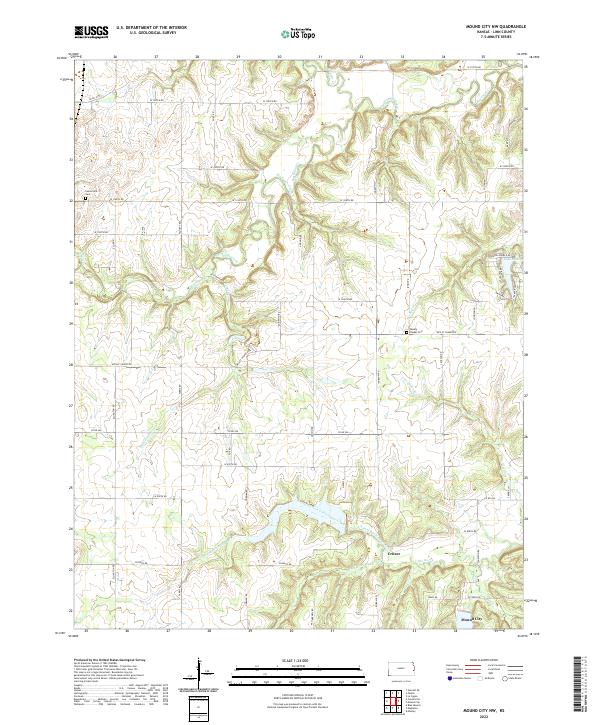 USGS Topographic Map – Mound City NW