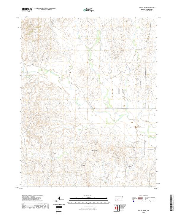 USGS Topographic Map – Mount Jesus