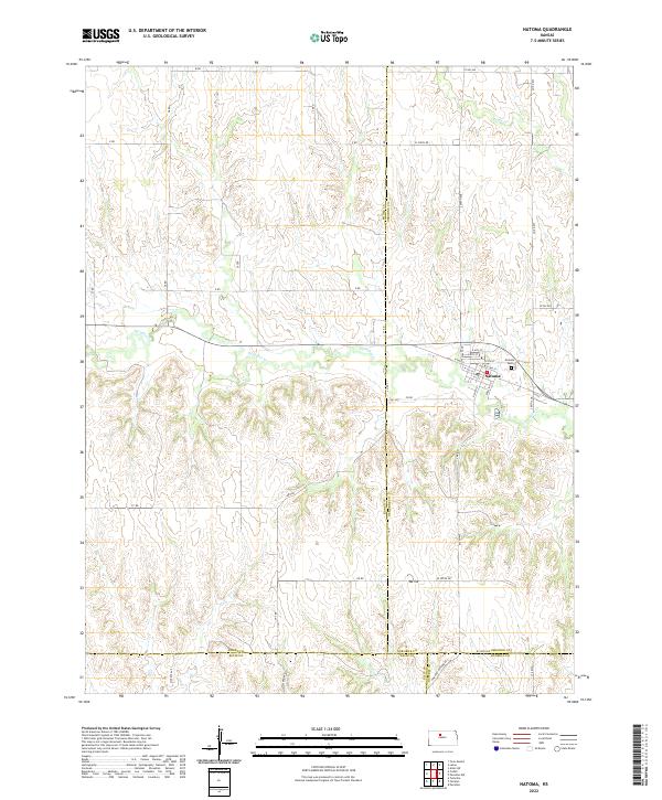 USGS Topographic Map – Natoma