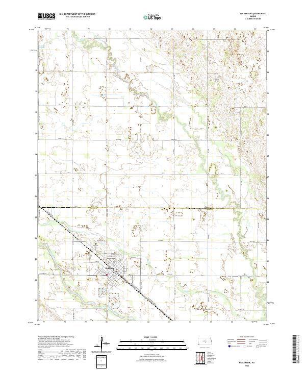 USGS Topographic Map – Nickerson
